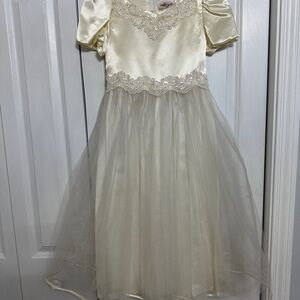 Storybook - Elegant Cream Kids Dress